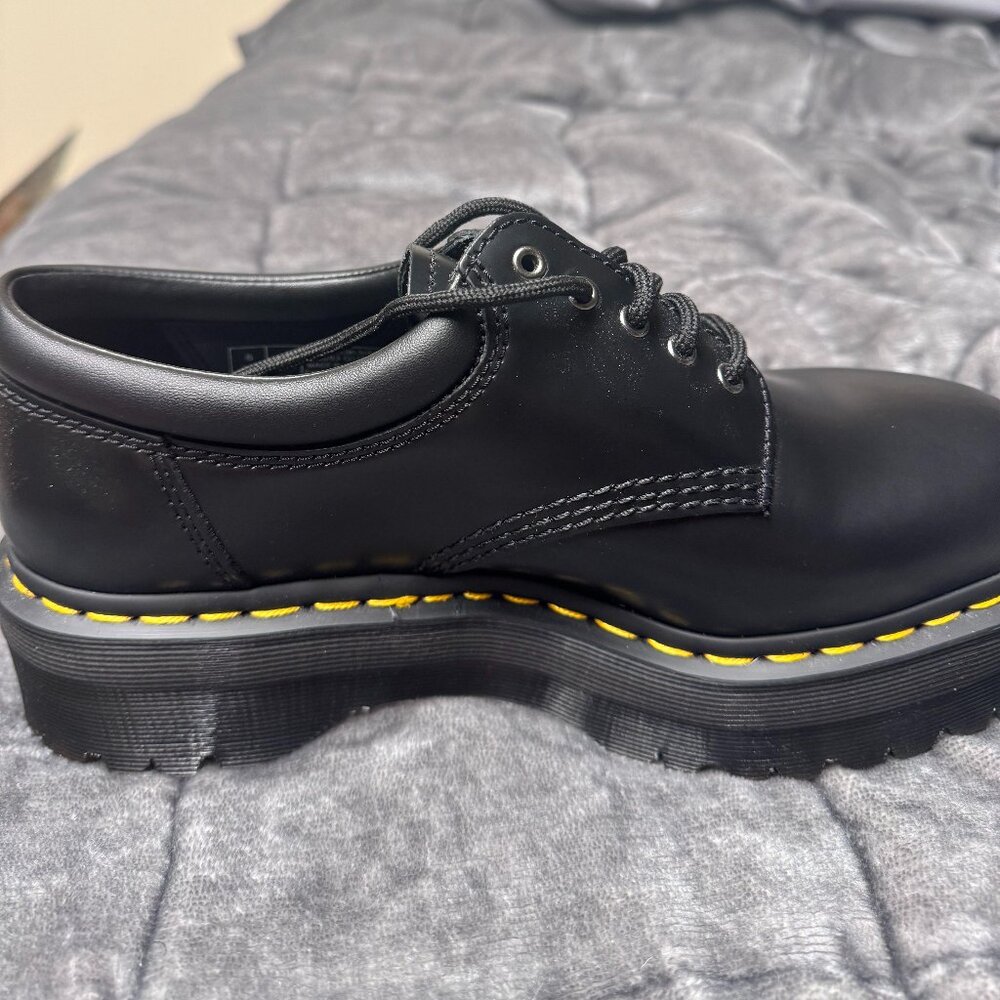 Dr Martens 8053 black platform shoes - Picture 2 of 8